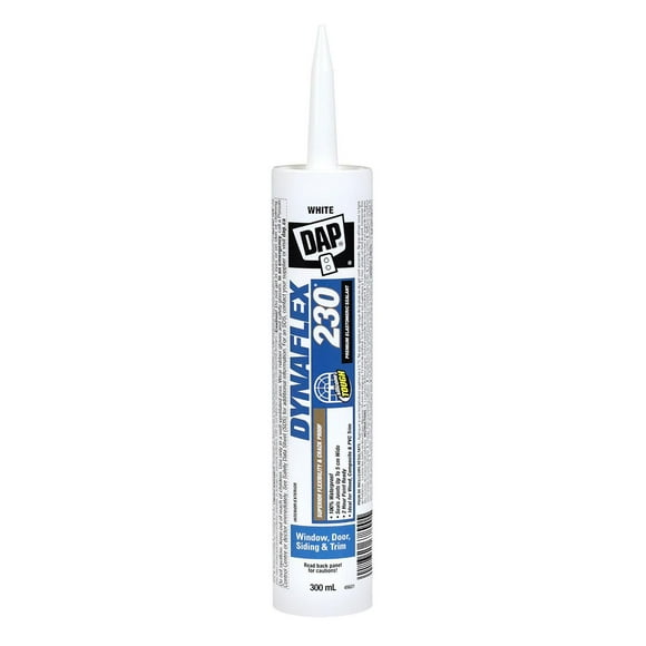 DYNAFLEX 230® Premium Elastomeric Sealant White, Dynaflex 230, White, 300 ml