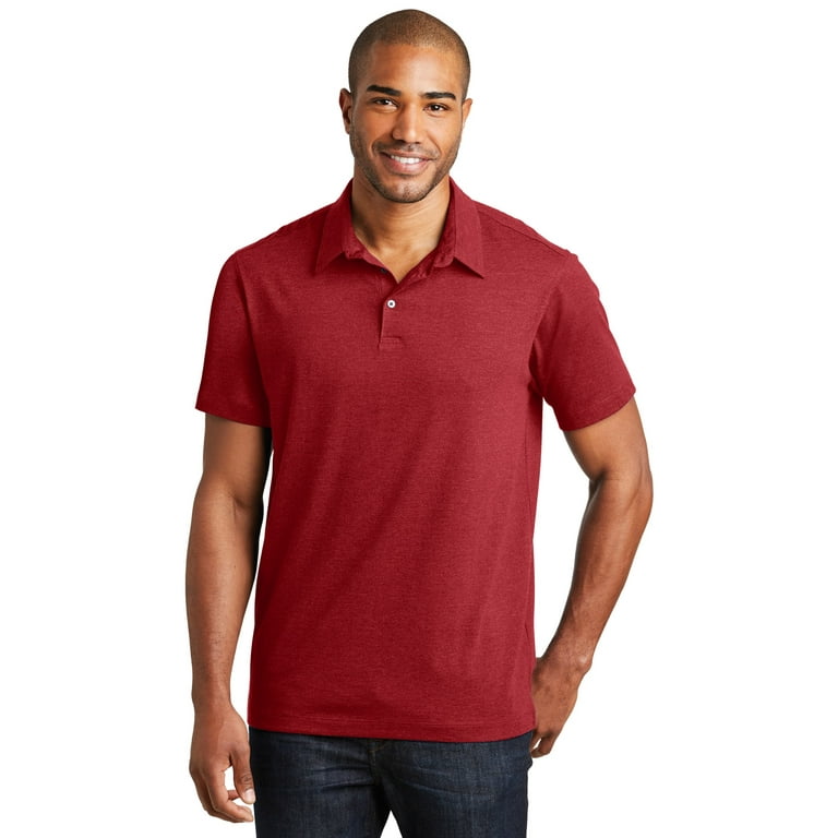 Walmart red clearance polo