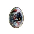 thumbnail image 2 of Yunuuuoa Easter Egg Shaped Metal Tin Box Jewelry Storage Candy Container Holiday Home Decor Gift for Easter Spring Season Party Favors Decorative Display, 2 of 6