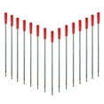 thumbnail image 2 of DunBong Red Ink Refill Pack of 5, Replaceable Ballpoint Pen Refills, Medium Point Metal Refill (Red), 2 of 4