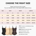 thumbnail image 3 of QYLUX Women’s Seamless Shapewear Bodysuit, V-Neck Sleeveless Tummy Control Body Shaper, Slimming & Invisible Under Dresses,Pack of 2, 3 of 4