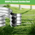 thumbnail image 3 of 6 * 3 * 1FT 2Pack Galvanized Raised Garden Bed, Premium Raised Garden Boxes Outdoor Planter, Oval Large Metal Raised Garden Beds for All Plants (2PACK, 6 * 3 * 1FT), 3 of 8
