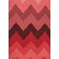 thumbnail image 1 of Ahgly Company Machine Washable Indoor Rectangle Transitional Red Area Rugs, 3' x 5', 1 of 7