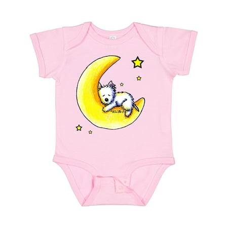 

Inktastic Lunar Love Westie Boys or Girls Baby Bodysuit