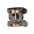 thumbnail image 4 of Ligadura de saxofón profesional Baoblaze ajustable Clip de latón Tornillos dobles Tenor de cobre, 4 of 8