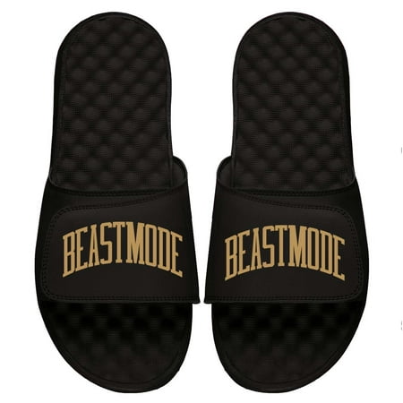 

Men s ISlide Black Beast Mode Wordmark Slide Sandals