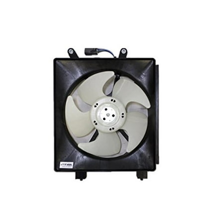 A-C Condenser Fan Assembly - Pacific Best Inc For/Fit HO3113114 01-05 Honda Civic Sedan (Best Oil For Honda Civic 2019)