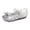 Silver, variant on Girls Glitter Transparent Jelly Mary Jane Flats Cute Bow Decor Princess Dress Shoes Non Slip Soft Sole For Birthday Party Christmas Beach Daily Wear