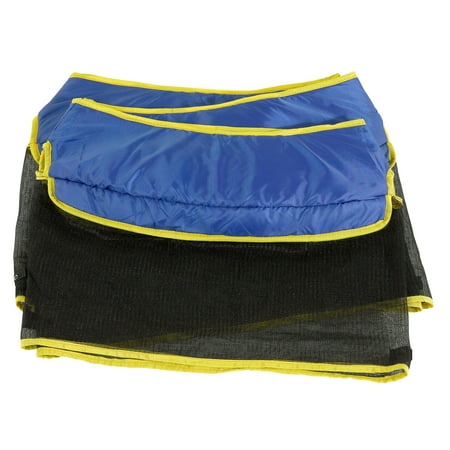Machrus Upper Bounce Trampoline Spring Cover - Replacement Safety Pad for trampolines Fit's 55" Round Mini Rebounder Trampoline with 3" Skirt Padding all around Frame and Legs - Blue