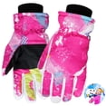 thumbnail image 2 of Kids Winter Gloves, Waterproof Windproof Snow Gloves for Boys Girls, Thick Thermal Ski Gloves for Skiing, Snowboarding, Sledding, Snowball Fighting, 2 of 8
