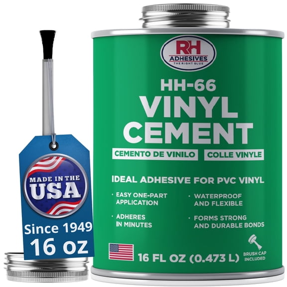 HH-66 Vinyl Cement, 16 oz. can - RH Adhesives