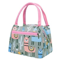 Wovilon Lunch Bag Lunch Box For Women Men Reusable Insulated Lunch Tote Bag,Leakproof Thermal Cooler Sack Food Handbags Case High Capacity Fortravel Work School Picnic