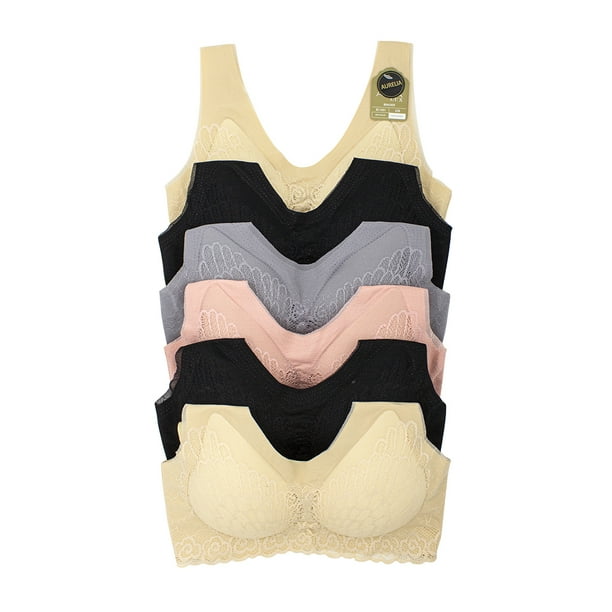 Paquete de Tops Adda Lingerie Modelo Aurelia, Estilo sin costuras, Colores surtidos