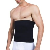 Vaslanda Men Underclothes Slimming Waist Trimmer Belt Abdomen Belly Girdle Weight Loss Body Shaper