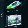 thumbnail image 3 of ERK RC Boat With LED Lights For Kids – 2.4 Remote Control Racing . Perfect For Pools & Lakes Water Boat Features A Rechargeable Battery. Ideal For Boys And Girls, 3 of 6