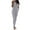 Grey, variant on Cathalem Business Casual Clothes for Women Business Casual Cropped and Wide Leg Pants Suit Sets Work Clothes,Black S