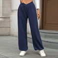 thumbnail image 5 of Women’s Wide Leg Pants with Pockets High Waist Loose Casual Trousers Business Work Casual Pants 2025, 5 of 7