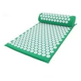 thumbnail image 1 of Thinsony Cotton ABS Acupressure Mat Portable Foldable Reusable Replacement Professional Household Neck Back Muscle Massage Mats Green, 1 of 6