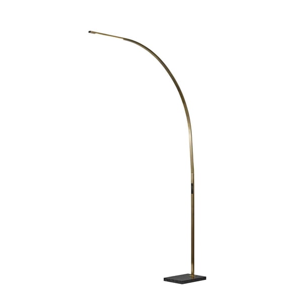 Adesso Sonic 91" Smart Touch Dimmer Switch Integrated LED Arc Floor Lamp