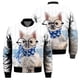 thumbnail image 3 of 2024 Chaqueta con cremallera con estampado 3D de perro para hombre, moda informal unisex, chaqueta de manga larga con cremallera para hombre, sudadera con capucha, ropa para hombre, 3 of 4