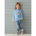 thumbnail image 2 of Hello Rainbow And Clouds Long Sleeve Toddler -Image by Shutterstock,  5 Toddler, 2 of 4