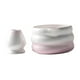 thumbnail image 3 of Cuenco Matcha y soporte para batidor, juego de té japonés Matcha, accesorios de té, regalo tradicional con vertedor para polvo Matcha Rosa, 3 of 8