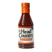 Head Country Bar-B-Q Apple Habanero Sauce, Gluten Free, 20 Ounce, Pack of 1