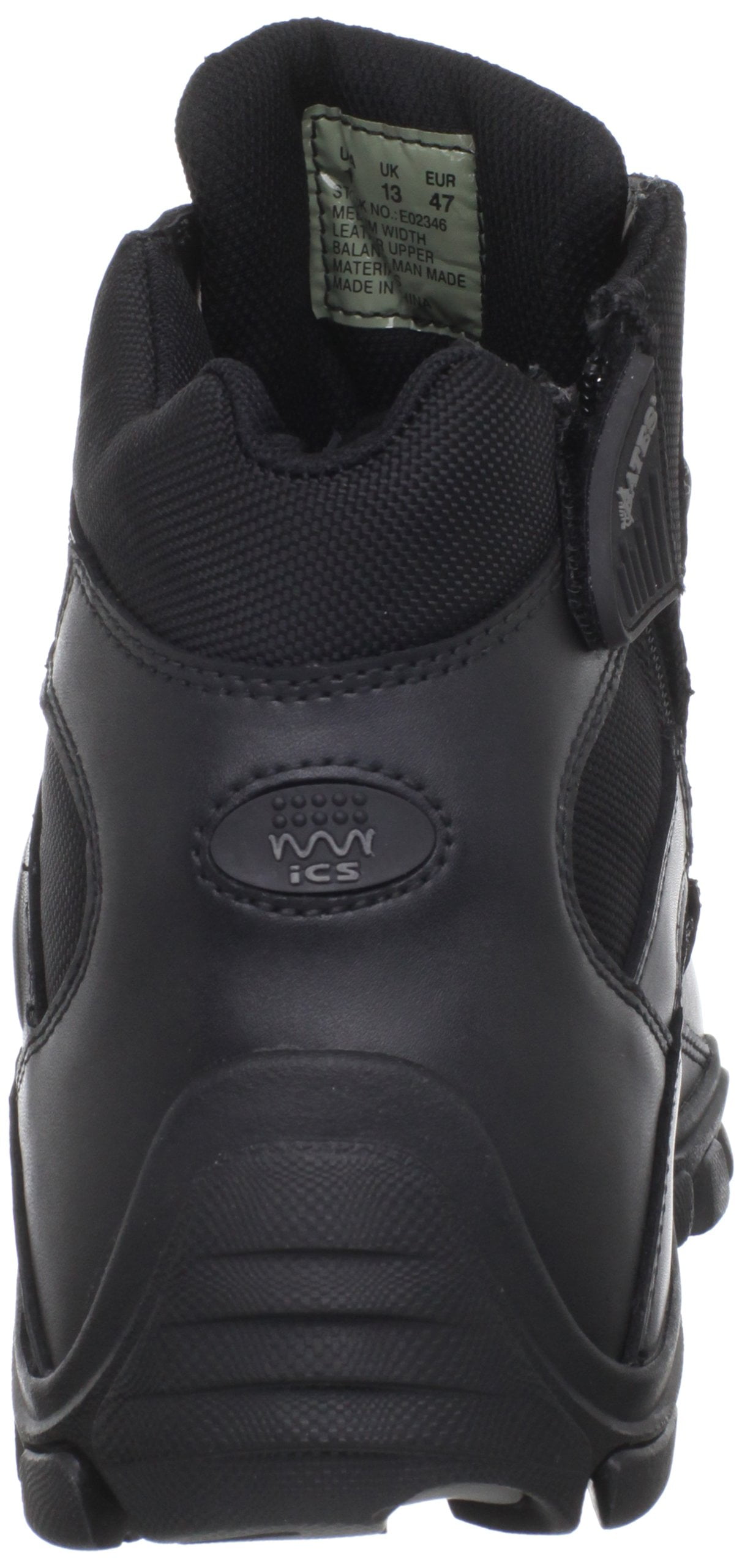 Bates Men's Delta-6 Side Zip, Black, 9.5 M US - Walmart.com