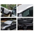 thumbnail image 1 of Parasol para parabrisas de coche, 63 x 33,9 pulgadas, parasol para parabrisas de coche, cubierta para parabrisas con características mejoradas, 1 of 7
