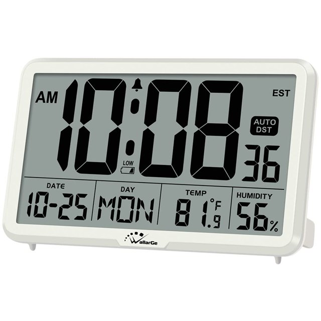Reloj Digital de Pared WallarGe CL6002 Autoajustable con Temperatura