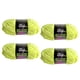 thumbnail image 2 of 4x Hilo de chenilla que brilla en la oscuridad Hilo luminoso de 4 mm para manualidades creativas de bricolaje Verde fluorescente, 2 of 9