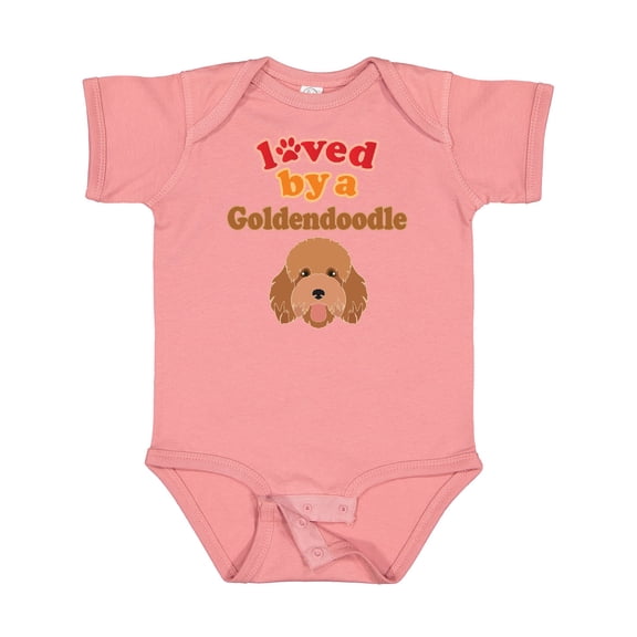 Inktastic Goldendoodle Dog Quote Boys or Girls Baby Bodysuit