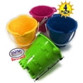 thumbnail image 2 of Beach Gear Matty's Toy Stop, 7 cubos de arena de plástico para castillos, 2 of 8