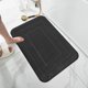 thumbnail image 4 of Alfombra de forro polar para piso de baño - Alfombra de microfibra ultra suave para baño | Alfombra antideslizante y absorbente de agua para baño, cocina, lavandería | Lavable a máquina | 16x24, 4 of 7