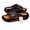 Orange, variant on 2027 New Cloud Slides for Men, Soft EVA Non Slip Bathroom Sandals with Drain Holes, for Shower, Pool, Beach