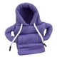 thumbnail image 1 of Funda para pomo de cambio de marchas de coche, cálida y cálida, con capucha para festivales, divertida y antivuelco. Púrpura, 1 of 5