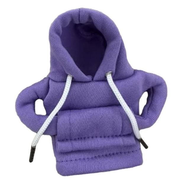 Funda para pomo de cambio de marchas automático, fácil de instalar, cálida para el invierno Púrpura