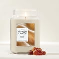 thumbnail image 2 of Yankee Candle Amber Linen Original Large Jar Scented Candles, 22 oz, 2 of 6