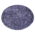 thumbnail image 4 of Rugsotic Carpets Hand Tufted Shag Polyester Eco-Friendly Area Rugs - 10'x10', Round, Blue White, Plain Solid Design, High Pile Handmade Anti Skid Rugs for Living Room, Bed Room K00111, 4 of 5