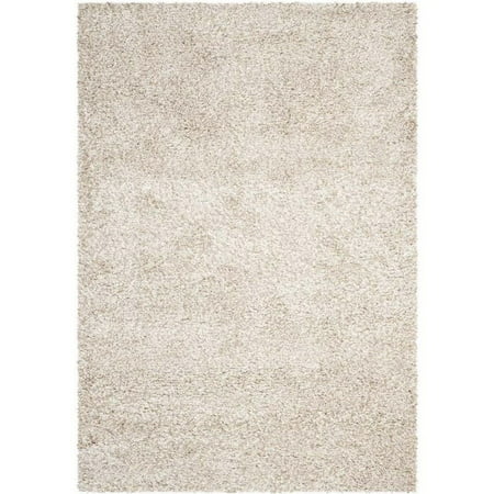 Safavieh New York Shag Beige Shag Rug - Runner 2 3  x 8 Safavieh s New York Shag collection is perfect for any room. This collection is crafted with the softest polypropylene available. Features: Color: Beige / Beige Material: Polypropylene Pile Weave: Power Loomed Shape: Runner Design: Shag Collection: New York Shag Specifications: Rug Size: Runner 2 3  x 8