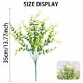 thumbnail image 3 of Christmas Decoration Fake&nbsp;Flowers 35" Artificial Morning Glory & Plant Outdoor/Indoor Hanging Decor For Porch Garden Patio And Home Indoor Valentine decorations, 3 of 4
