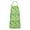 Green Daisy Flower, variant on Lightpink Daisy Flower Linear Pattern Apron-Garden Aprons for Women with Pockets-Cotton Linen Waterproof Kitchen Cooking Gardening Aprons Adjustable for Kitchen,Cooking,BBQ and Salon 33x27 Inch