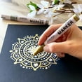 thumbnail image 3 of ArtSkills 5.75" Broad Line Metallic Silver and Gold Permanent Markers, 3 of 7