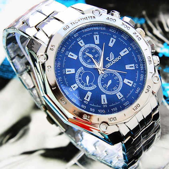 Stainless Steel Men s Quartz Business Watch Singapore Ubuy