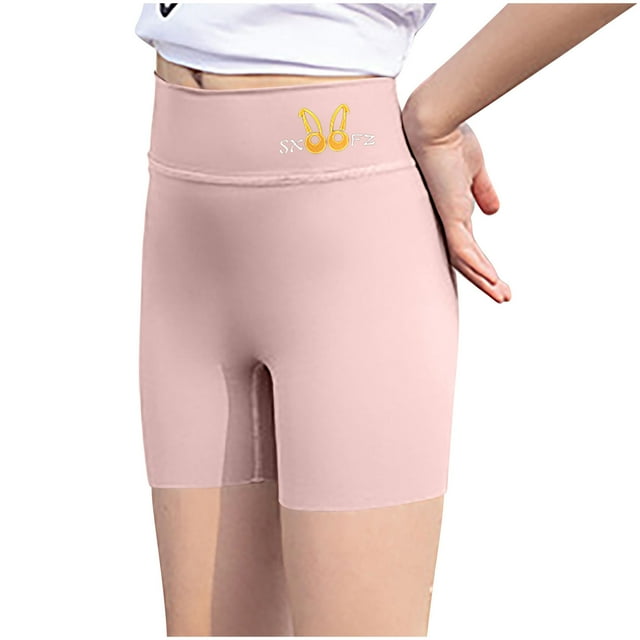 Odeerbi 2-12 Años Niñas Bike Shorts Yoga Shorts Entrenamiento Danza Atlético Deportes Shorts Seguridad de Verano Bajo Vestido Shorts