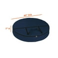 thumbnail image 3 of COVERS&ALL Christmas Wreath Storage Bag 12 Oz with Carrying Handle & Dual Zipper - 100% Water Resistant Durable Material Storage Bag - Holiday Xmas Tear Resistant Bag (40" Dia x 7" H, Blue), 3 of 7