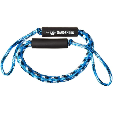 Premium Bungee Dock Anchor Line SandShark. Available in 3 Sizes. Absorbs Shock to Cleats, Docks, Pylons Anchors. Reduces Pull Your Boat, Pontoon, PWC, Jet Ski, Kayak. (6-9')