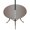 Brown and Gray, variant on Round Outdoor Tablecloth with Umbrella Hole and Zipper, Sage Green Ombre Fitted Table Cover with Elastic Edge for 45-54 Inch, Modern Gradient Abstract Art Waterproof Patio Tablecoths for Picnic