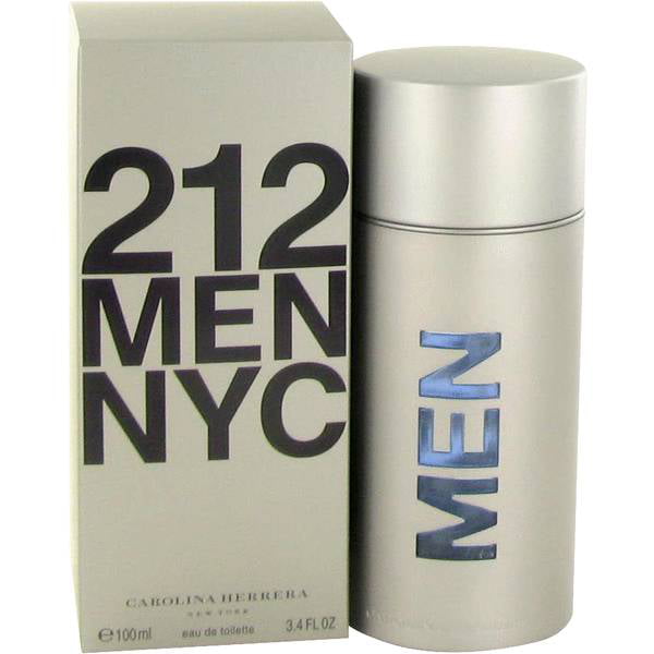 212 MEN NYC * Carolina Herrera 3.3 oz / 100 ml Eau de Toilette Men Cologne  Spray
