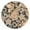 Mandala, variant on Tablecloth Geometric Mandala Ornament Waterproof Round Cover with Elastic Fit and Back for Meditation and Energy Healing